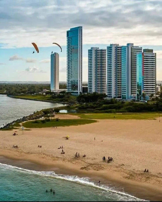 Flats Vista Para O Mar - Pe Na Areia - 4 Opcoes De Quarto Com Cafe Da Manha Recife