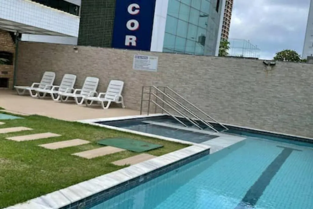 Apartamento Flats Vista Para O Mar - Pe Na Areia - 4 Opcoes De Quarto Com Cafe Da Manha Recife Brasil